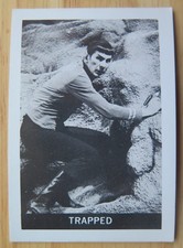 Original 1967 Leaf Star Trek card #41 Trapped Spock