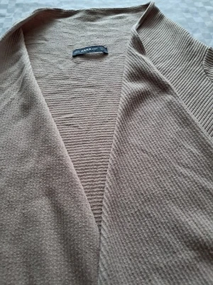 Zara-Jacke- Feinstrick-Beige-Größe M - Bild 1 von 4