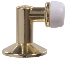 Hardware Essentials 851325 Standard Floor Door Stop Brass 1 Count (Pack of 1)