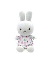 NEW Miffy Cute Plush Bunny 12  Soft Toy Pink Floral Dress Stuffed Animal Kawaii