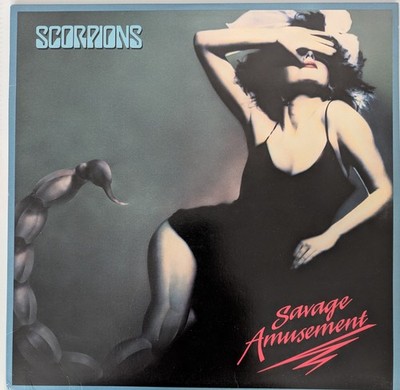 Scorpions ~ Savage Amusement  ~ Vintage Record LP Mercury   832 963-1 VG