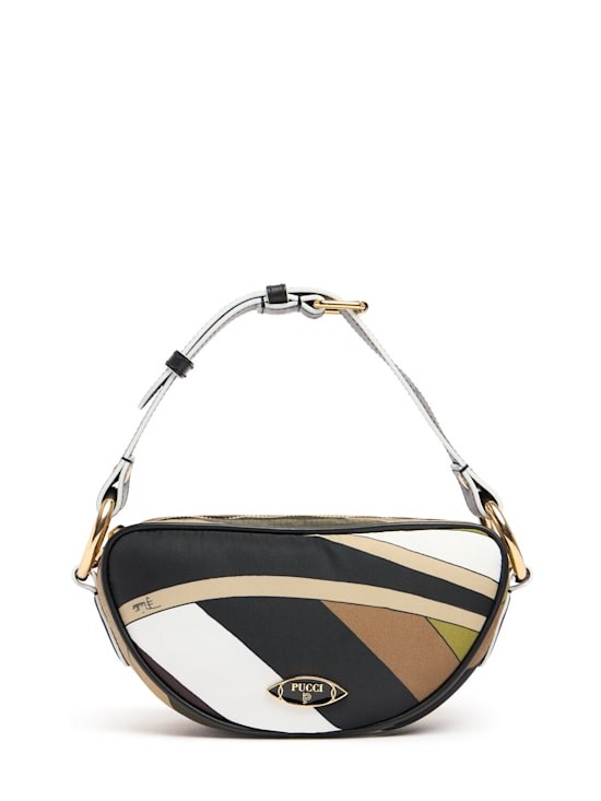 Сумка с нейлоновой ручкой сверху от Pucci - Iride - хаки