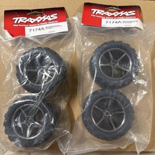 Traxxas Tyres And Wheels Assembled 1/16 E-Revo 7174A - Complete set of 4