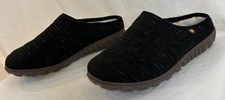 Bogs NWT Snowday II Slippers Women's US 7 Black Fleece Lined Casual Shoes 78889