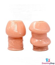 New 2PCS/set Silicone Prepuce overlength hinder ring For Men redundant prepuce
