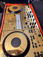 Pioneer DJ DDJ-REV5 with Gold Skin 4-Deck Serato DJ Controller w/ Case