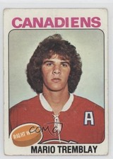 1975-76 Topps Mario Tremblay #223 3b3