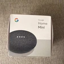 Google Home Mini Smart Assistant - Charcoal (GA00216-US)