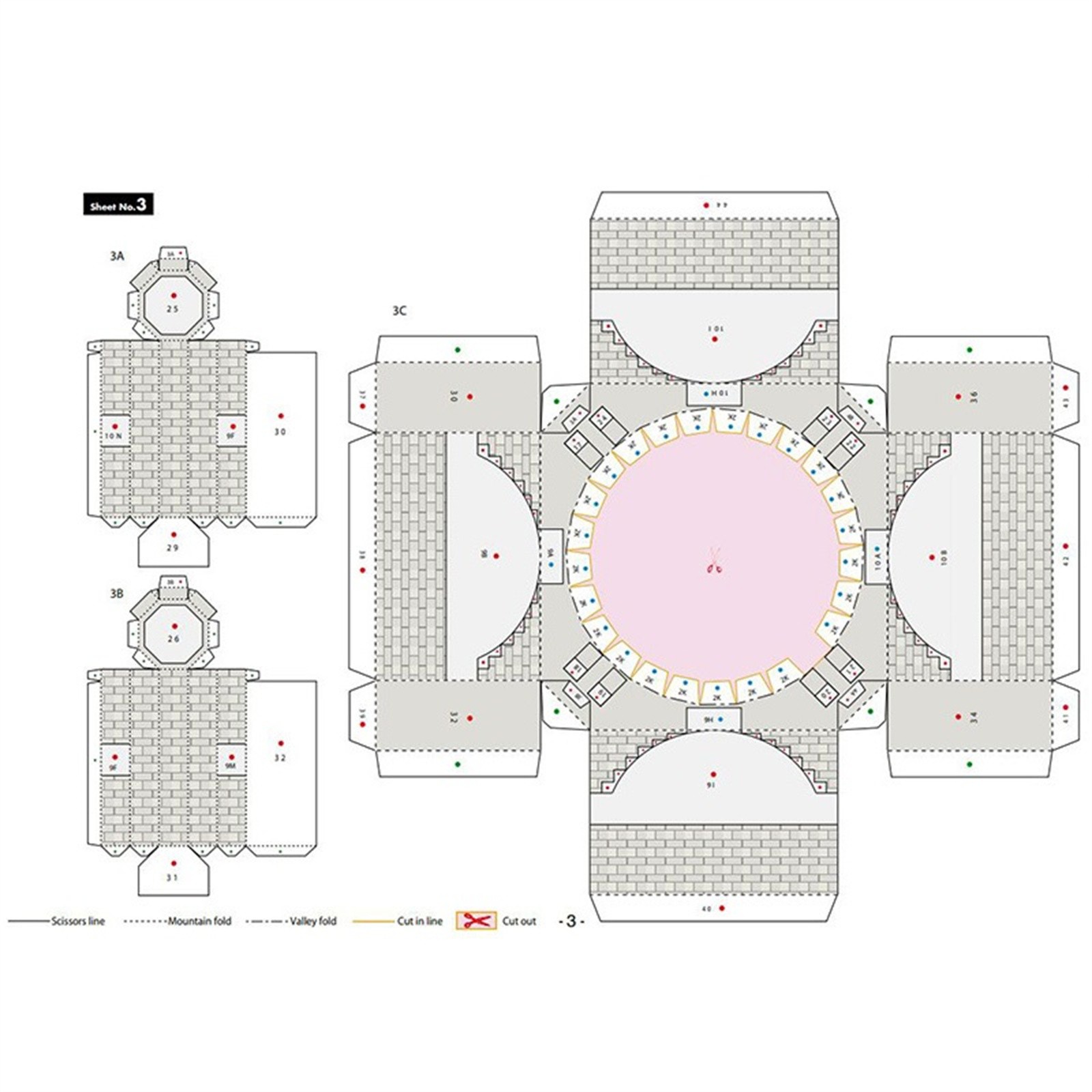 DIY Building Paper Model Kits DIY Building Model Beautifue For Home Decoration