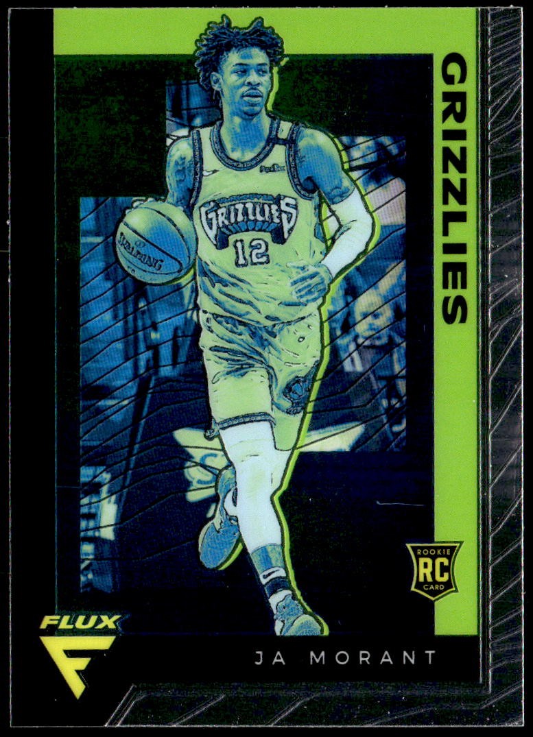 2019-20 Panini Chronicles #595 Ja Morant Flux Rookie E1