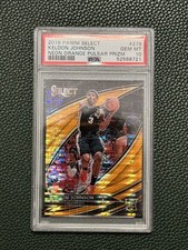 2019-20 Select Orange Pulsar Rookie Courtside Keldon Johnson RC 08/13 PSA 10