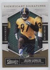 2010 Classics Rookie Significant Signatures Gold 228/499 Jason Worilds Auto 0v1