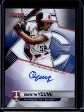 2025 Bowman's Best Quentin Young Auto #B25-QY Twins