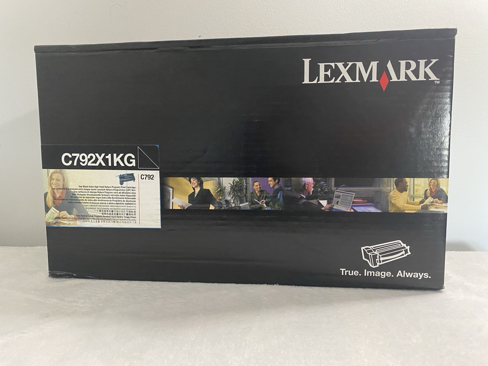 Lexmark C792X1KG Black 20,000 Page-Yield Extra High-Yield Toner Brand New Sealed