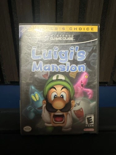 Luigi's Mansion (Nintendo GameCube, 2001) CIB Complete w/ Manual & Inserts