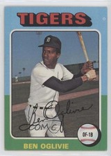 1975 Topps Ben Oglivie #344 1g9