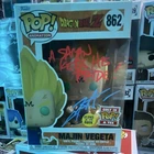 Funko Pop! Animation DBZ Majin Vegeta #862 Glow Exclusive Autographed + Tee