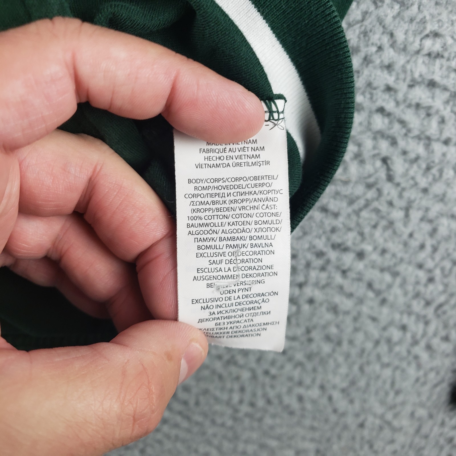 Polo Ralph Lauren Performance Felpa Uomo XL Colore Verde Blocco Full Zip Pony