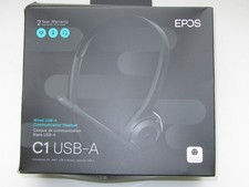 37,00 Euro - EPOS C1 Business USB-A Headset mit Mikrofon NEU OVP