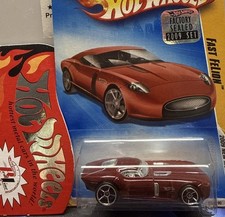 2009 Hot Wheels #34 New Model- FAST FELION Dark Red🔥Factory Sealed