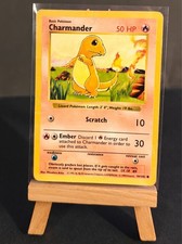 Pokémon TCG | Charmander 46/102 | Base Set WOTC | SHADOWLESS MP/HP