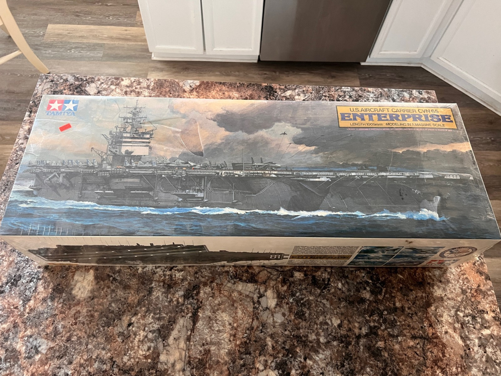 Tamiya CVN-65 Enterprise 1/350 Aircraft Carrier -Sealed in Box-Perfect Condition