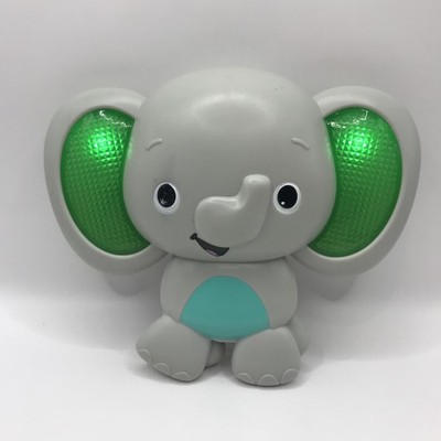 Kids II Inc. Light Up and Plays a Variety of Sounds Elephant Toy Gray Kids 2