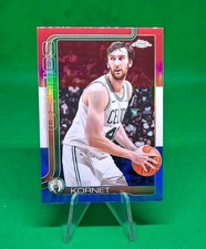 2025-26 Topps Chrome Red White Blue Luke Kornet Boston Celtics