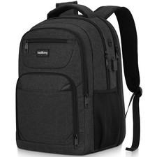 kadilong 17.3 Inch Laptop Backpack for Men, Business Anti Theft Sturdy Bagpac...