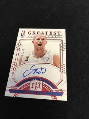2023-24 Panini National Treasures Jason Kidd NBA Greatest Auto 10/18