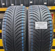 D'OCCASION : 2 PNEUS 4 SAISONS GOODYEAR 185/60 R15 84T M+S VECTEUR 4SEASONS 1...