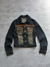Dolce Gabbana Vintage Y2K Denim Jeans Jacket Women Size M