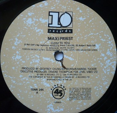 Maxi Priest - Close To You (Remixes) (12