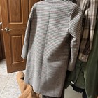 Anais Plaid Wool Blend  Coat Fully Lined Double Breasted Woman’s Size M/L — photo 2