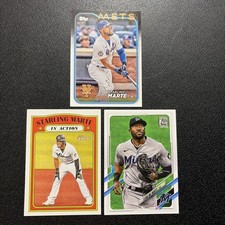 Starling Marte Lot- Mets, Marlins, WBC Dominican Republic, Details In Descrip.