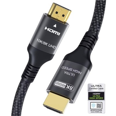 HDMI 2.1 Kabel 10K 8K 60Hz 4K 240Hz Ultra High Speed Ethernet HDMI Kabel