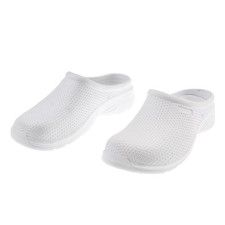 Unisex Work Clog Anti Slip Nursing chef Shoes - White,