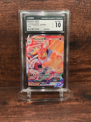 Machamp VMAX graded CGC 10 for sale on eBay