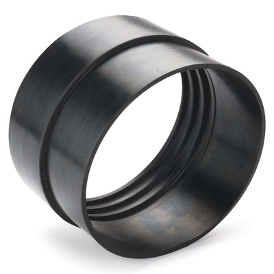 WOODRIVER Dust Connection 6'' Flexible Hose End Cuff Fitting for Dust Collection