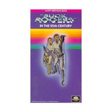 MCA Universal VHS Bucky Rogers - Happy Birthday, Buck VHS VG/EX