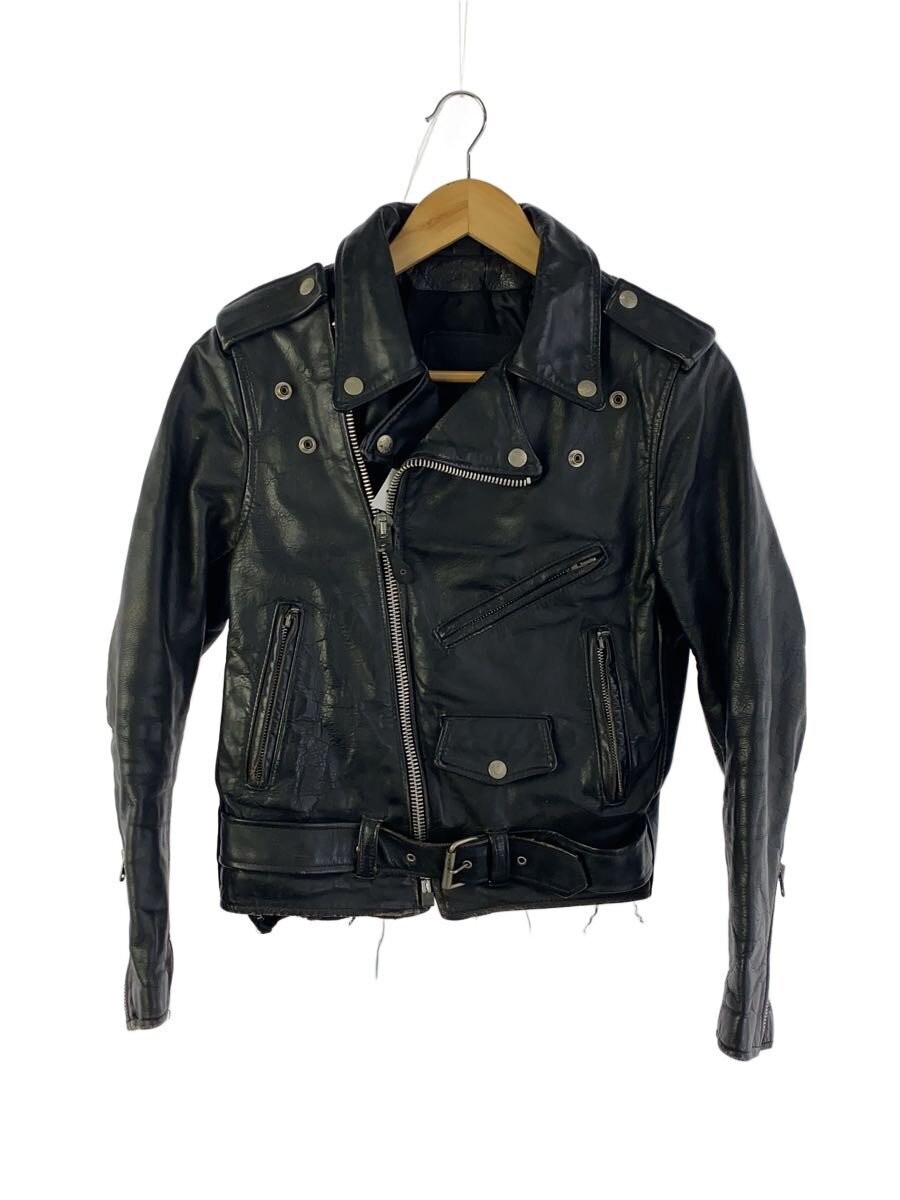 Branded Garments Double Riders Jacket/-/Leather/Blk 2712