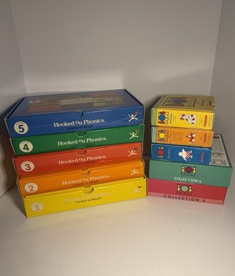 Hooked On Phonics Learn To Read Levels 1-5 & The Bob Books - Please Read Desc