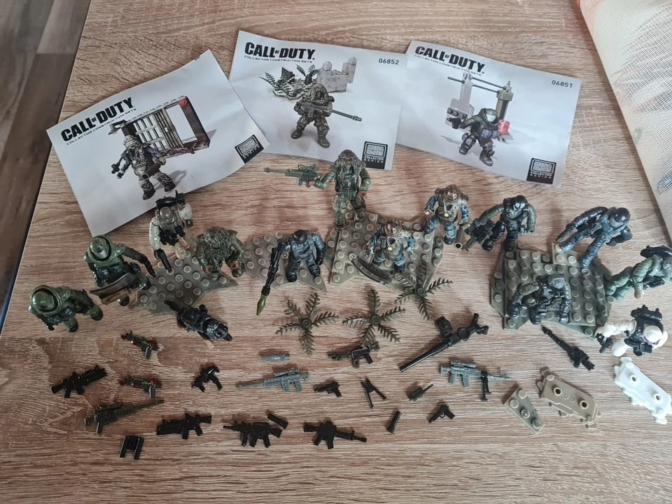 Mega Bloks Collector Series Call of Duty 14 Stück Konvolut Figuren Vintage RAR - Bild 4 von 4
