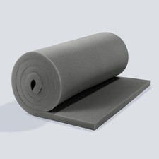 Upholstery Foam Memory, 1/2" Height 72" L x 24" W High Density Foam Padding C...