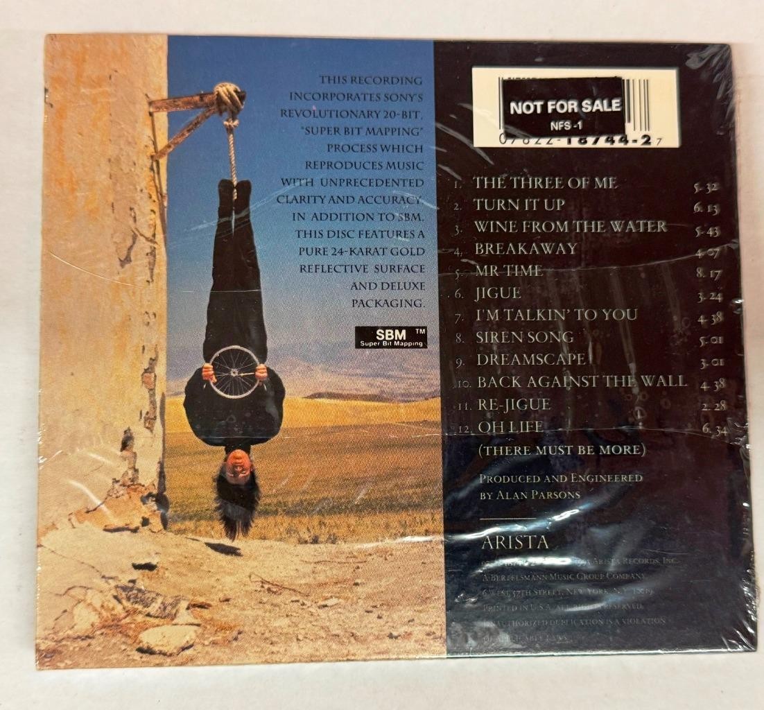 OOP Alan Parsons Try Anything Once CD 24k Gold 1993 SBM Audiophile