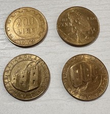 200 Lire - Repubblica Italiana E Repubblica di San Marino- anni ‘70