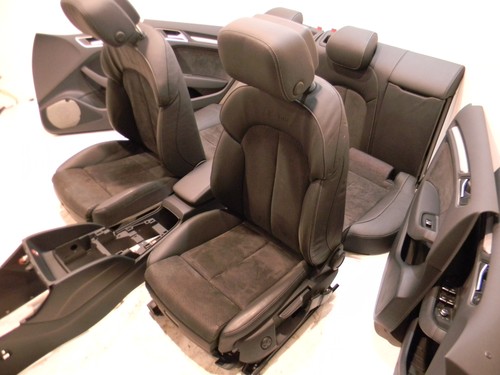 Audi A3 S-line Inneausstattung Lederausstattung Sportsitze Sitze Seats