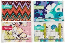 Kleenex Slim Pack Facial Tissue 10 Count 120 Pack of 1 , Off White