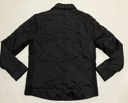 Smartwool Smartloft Puffer Jacket Mens Size Large Merino Wool Blend Black Snap - Picture 8 of 9