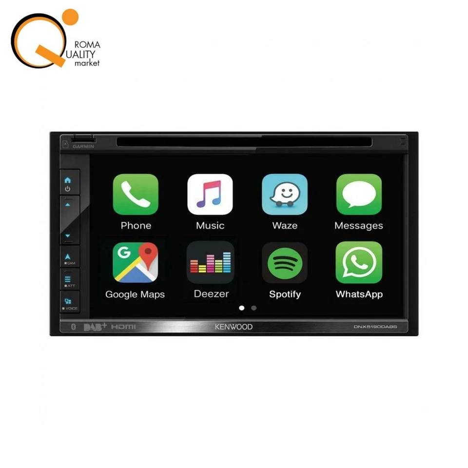 Kenwood DNX 5190 DABS Autoradio Navigatore Garmin Monitor 6.8" DAB Apple Android - Immagine 3 di 4